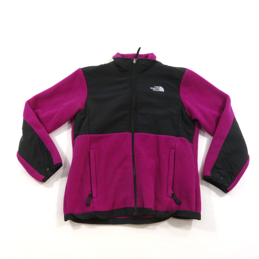 The North Face Jacket Fleece Purple Coat Youth Girls L